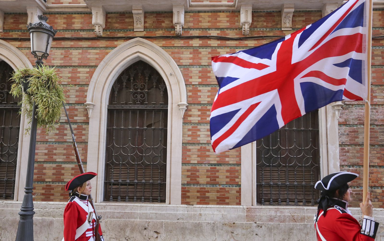 Las fotos del desfile en Málaga en recuerdo a Bernardo de Gálvez
