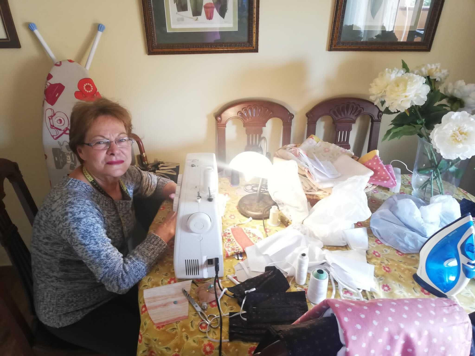 Las costureras de Mascarillas Algeciras