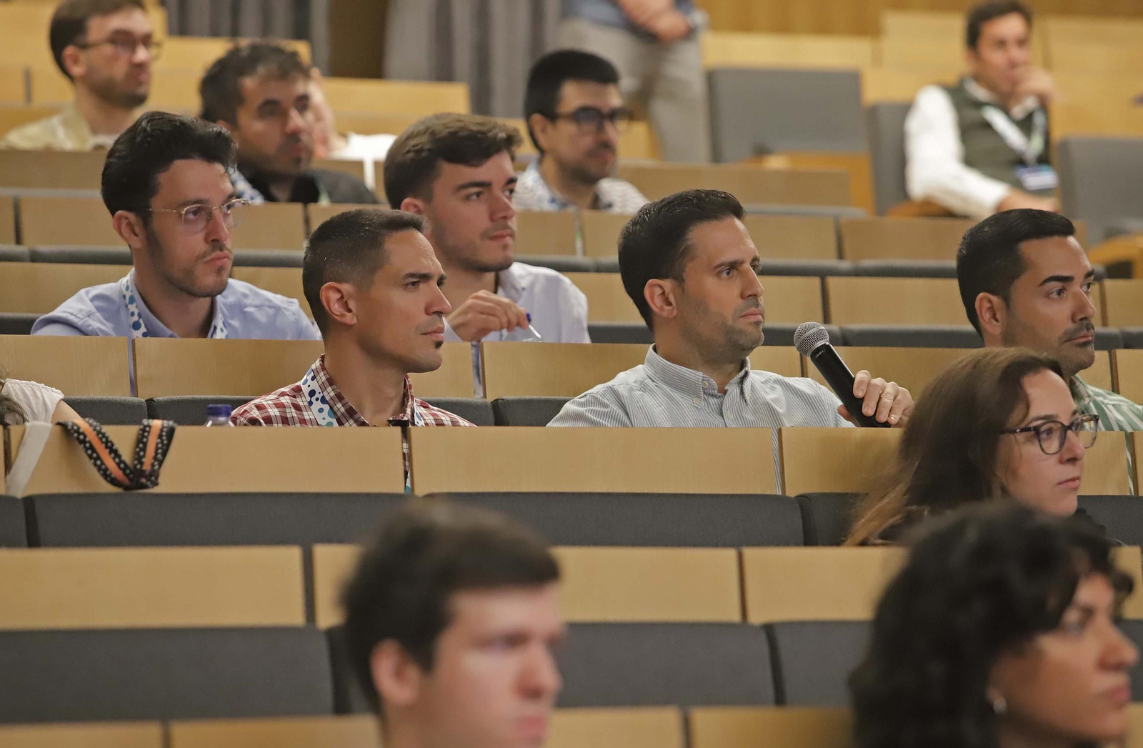 Fotos de la segunda jornada del congreso Rh2edin de energías limpias en la ETSI de Algeciras