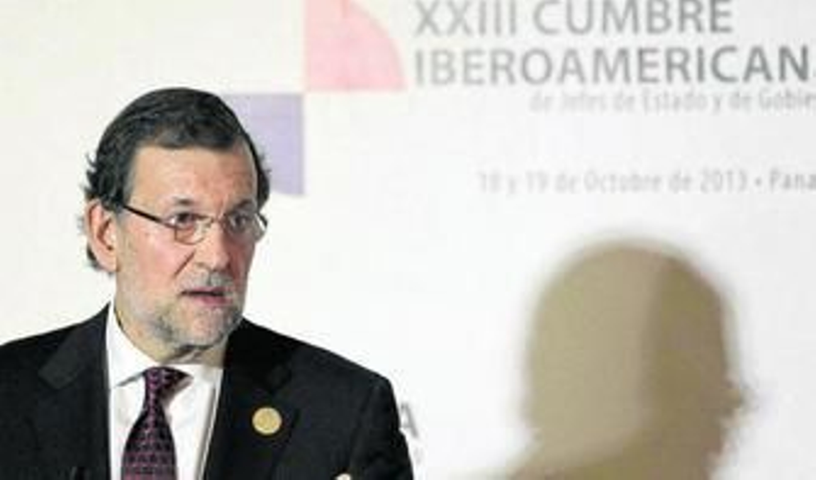Rajoy participa en la conferencia de prensa al finalizar la Cumbre Iberoamericana de Panamá.