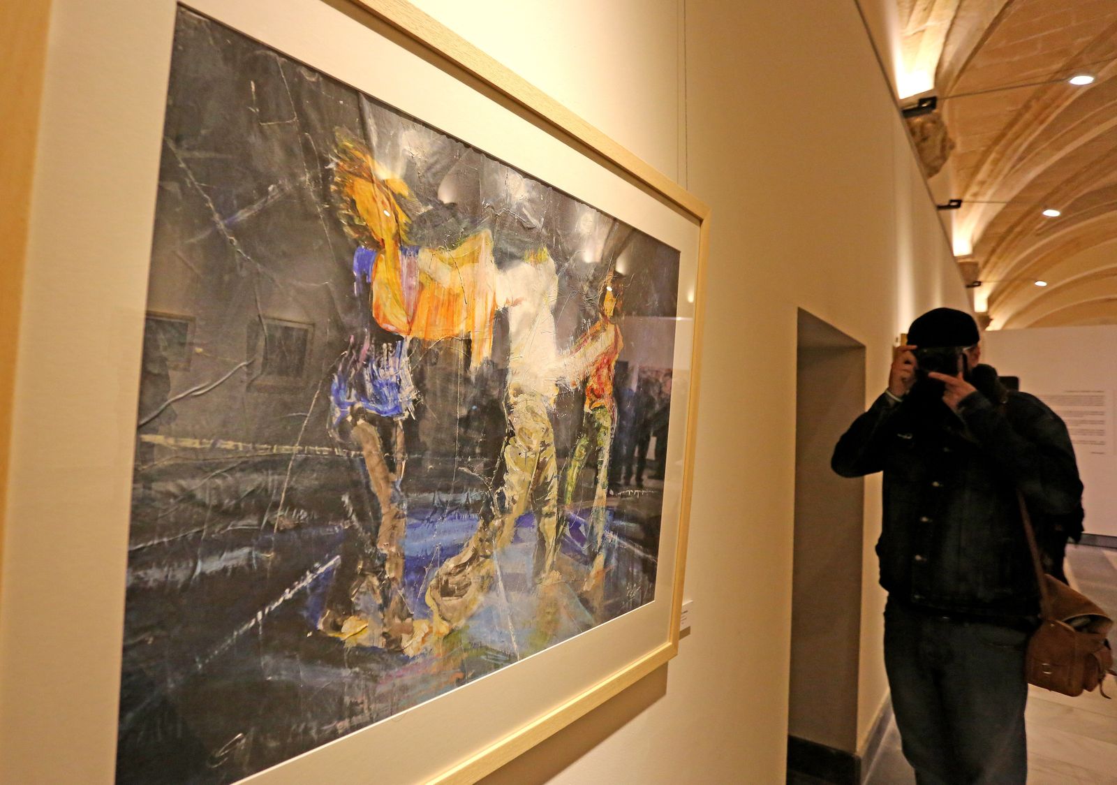 Exposición de Juan Carmona titulada El Tiempo y La Danza en los Claustros de Santo Domingo dentro de los actos paralelos del Festival de Jerez 2020