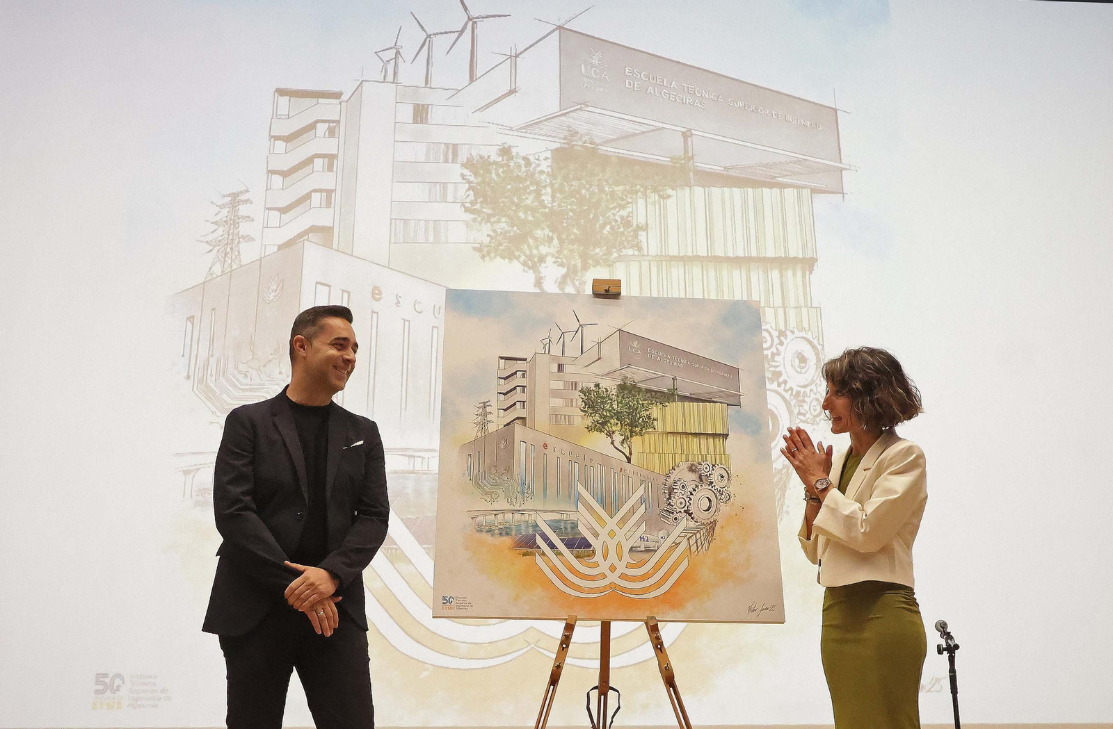 El 50º Aniversario de la Escuela Técnica Superior de Ingeniería de Algeciras, en imágenes