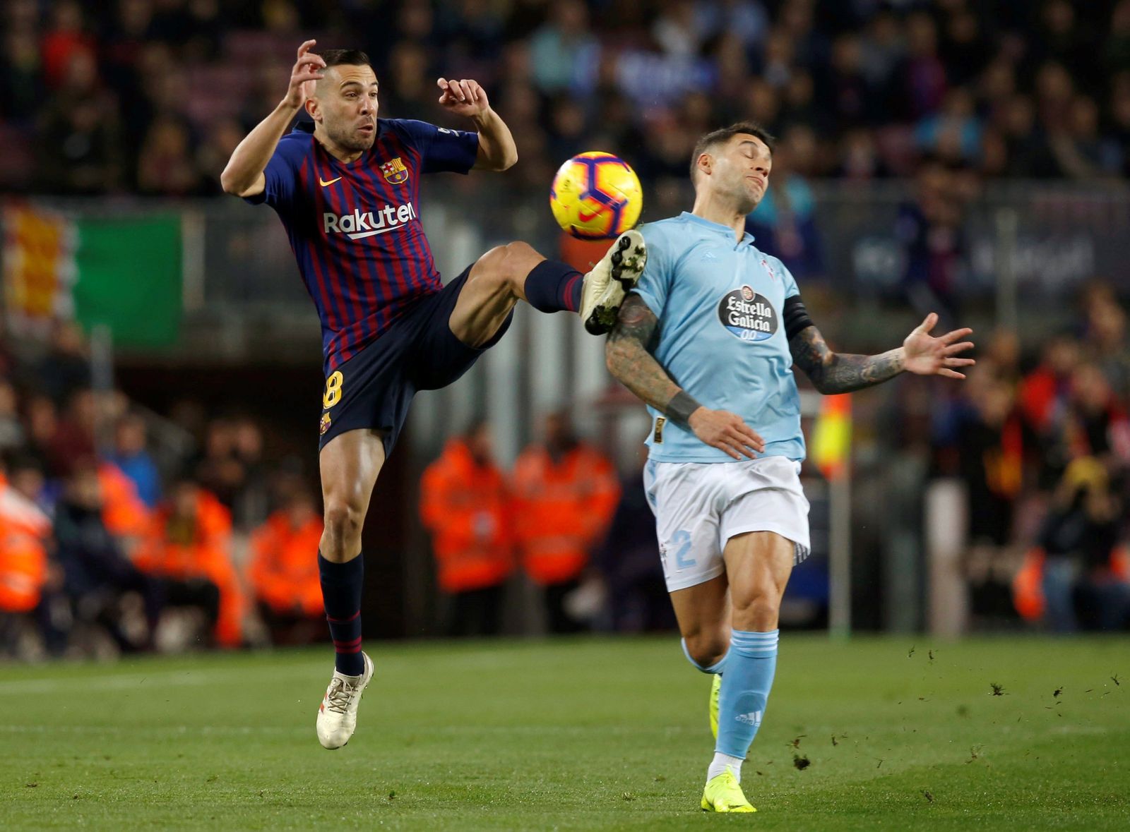 Las imágenes del Barcelona-Celta