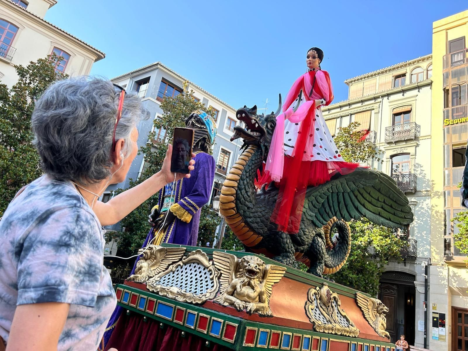 Así luce la Tarasca de este Corpus 2024 en Granada