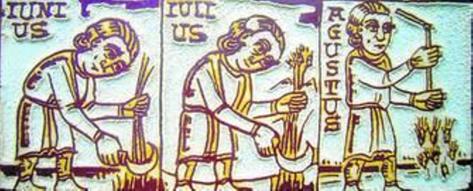 Ilustración sobre los tiempos de las cosechas.