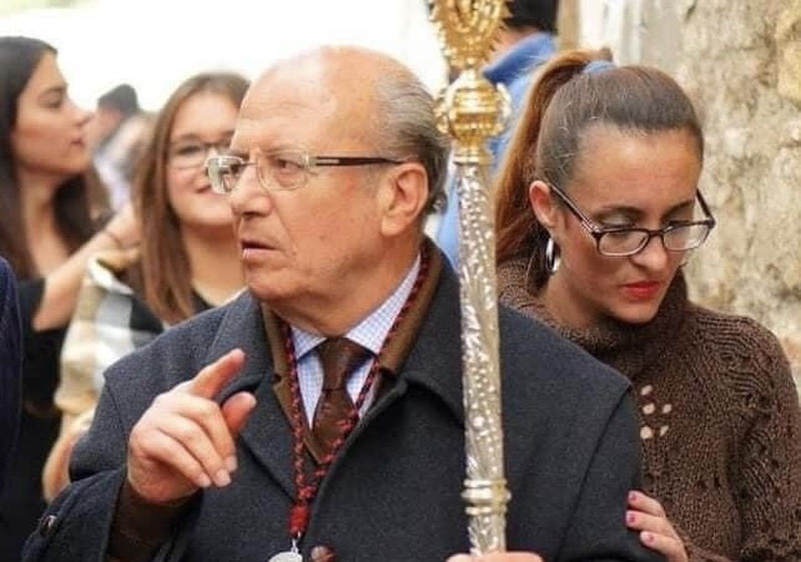 Pie de foto: Manuel Soto de la Calle, un ejemplar cofrade que acaba de subir al cielo.