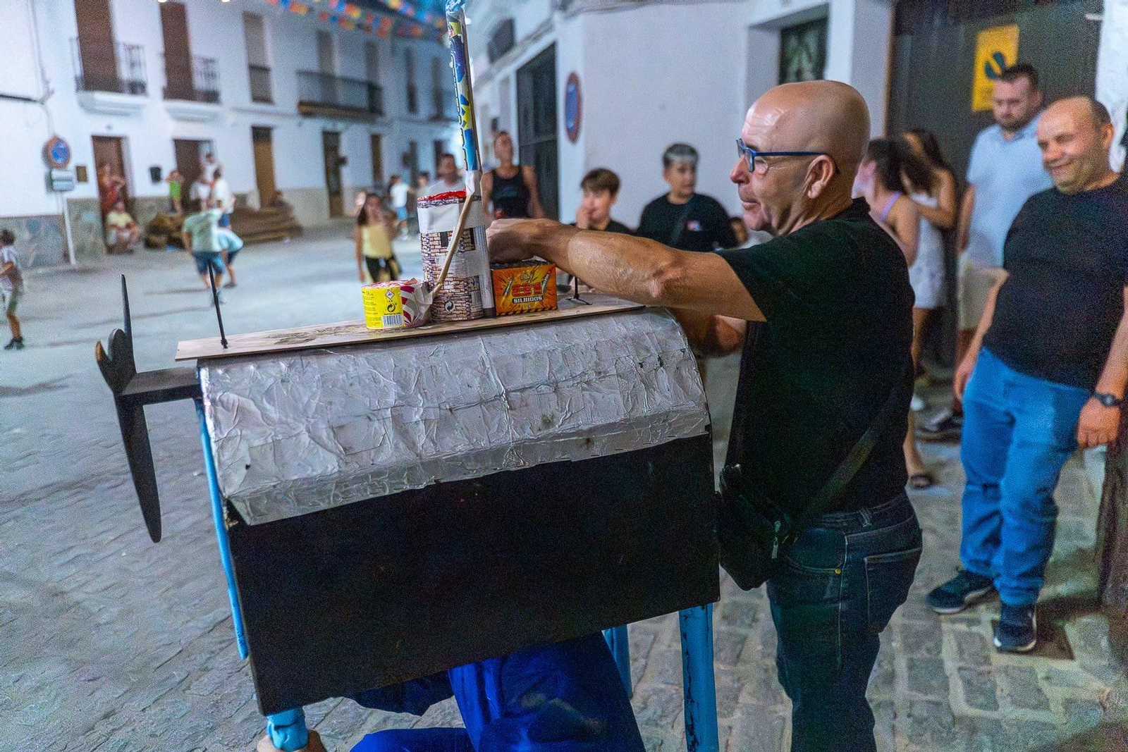 Toro de Fuego en El Gastor (Cádiz)