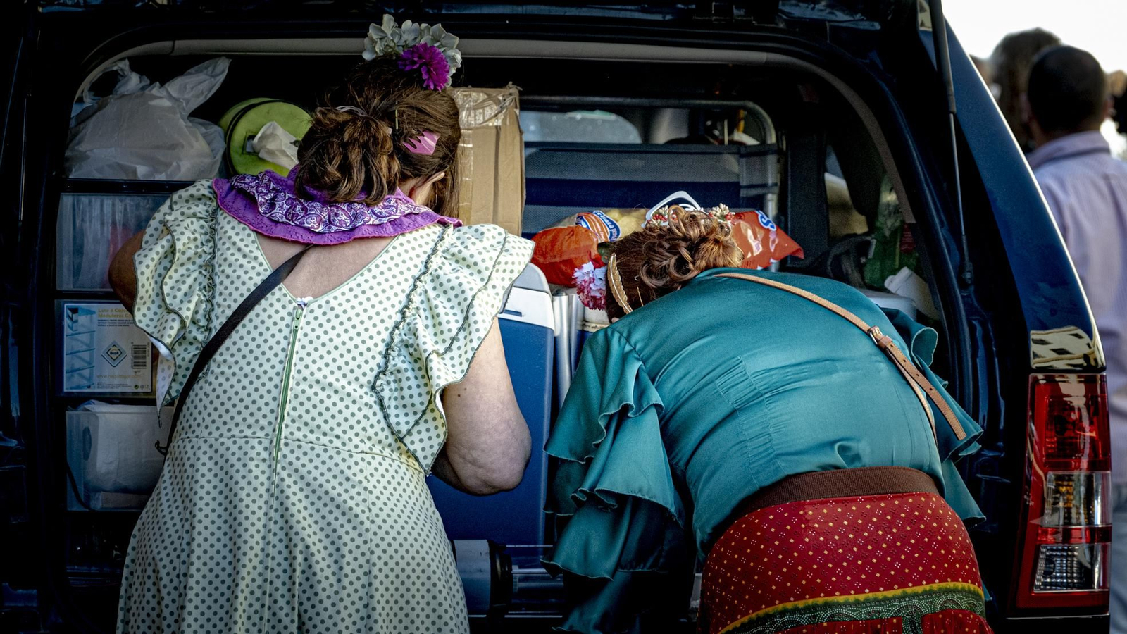 Salidad de la Hermandad del Rocio de Cádiz