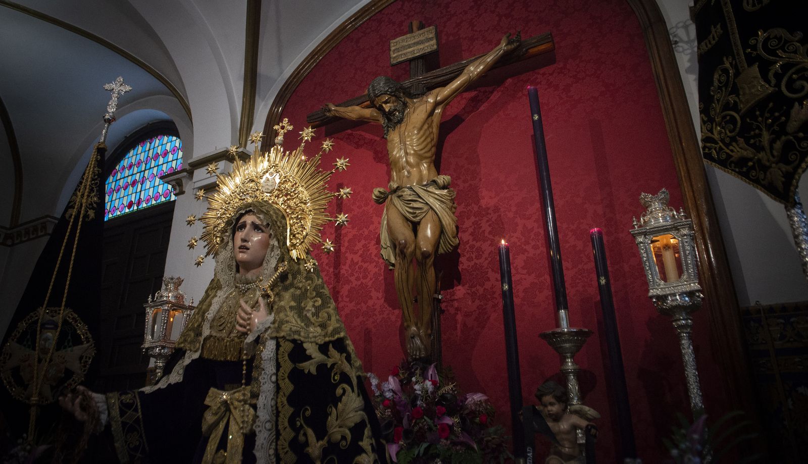 Viernes Santo en pandemia: La Soledad de San Buenaventura, en imágenes