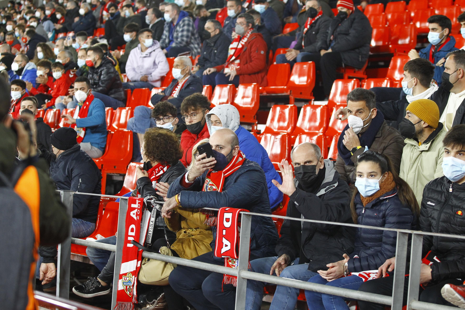 Fotogalería U.D. Almería-Elche C.F.-Copa del Rey