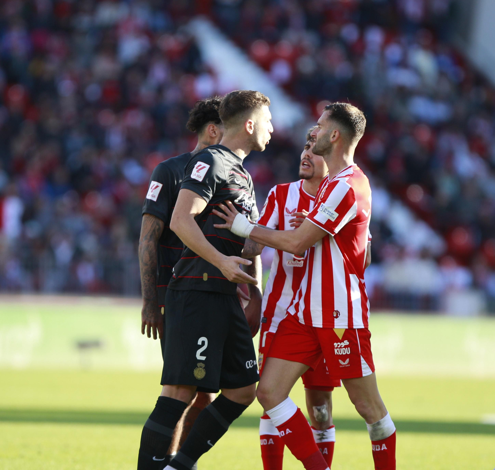 Imágenes del partido U.D. Almería-R.C.D. Mallorca