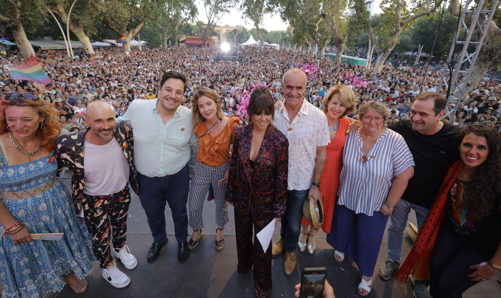 Pregón del Orgullo Gay Sevilla 2023, todas las imágenes