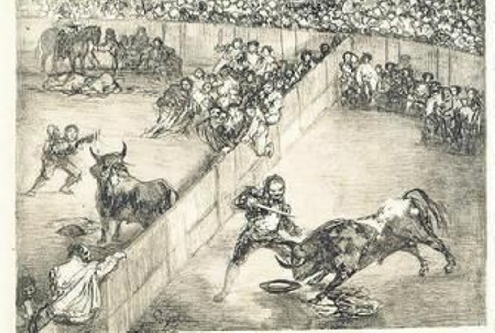 1. Una de las cuatro litografías de Francisco de Goya donadas por el empresario mexicano al Museo del Prado. Pertenece a la serie de estampas de los Toros de Burdeos, realizada por el pintor aragonés en noviembre de 1825, un año después de su llegada a la ciudad francesa. 2. 'Inmaculada niña' (1656) de Zurbarán.