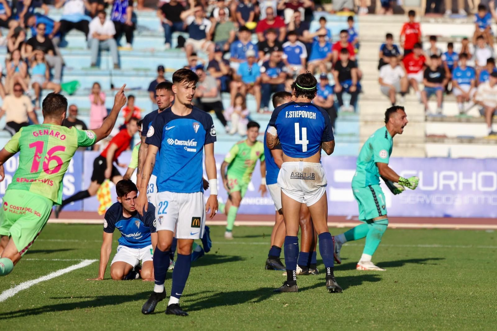 Alfonso Herrero, la secuencia del gol que salvó al Málaga CF en San Fernando