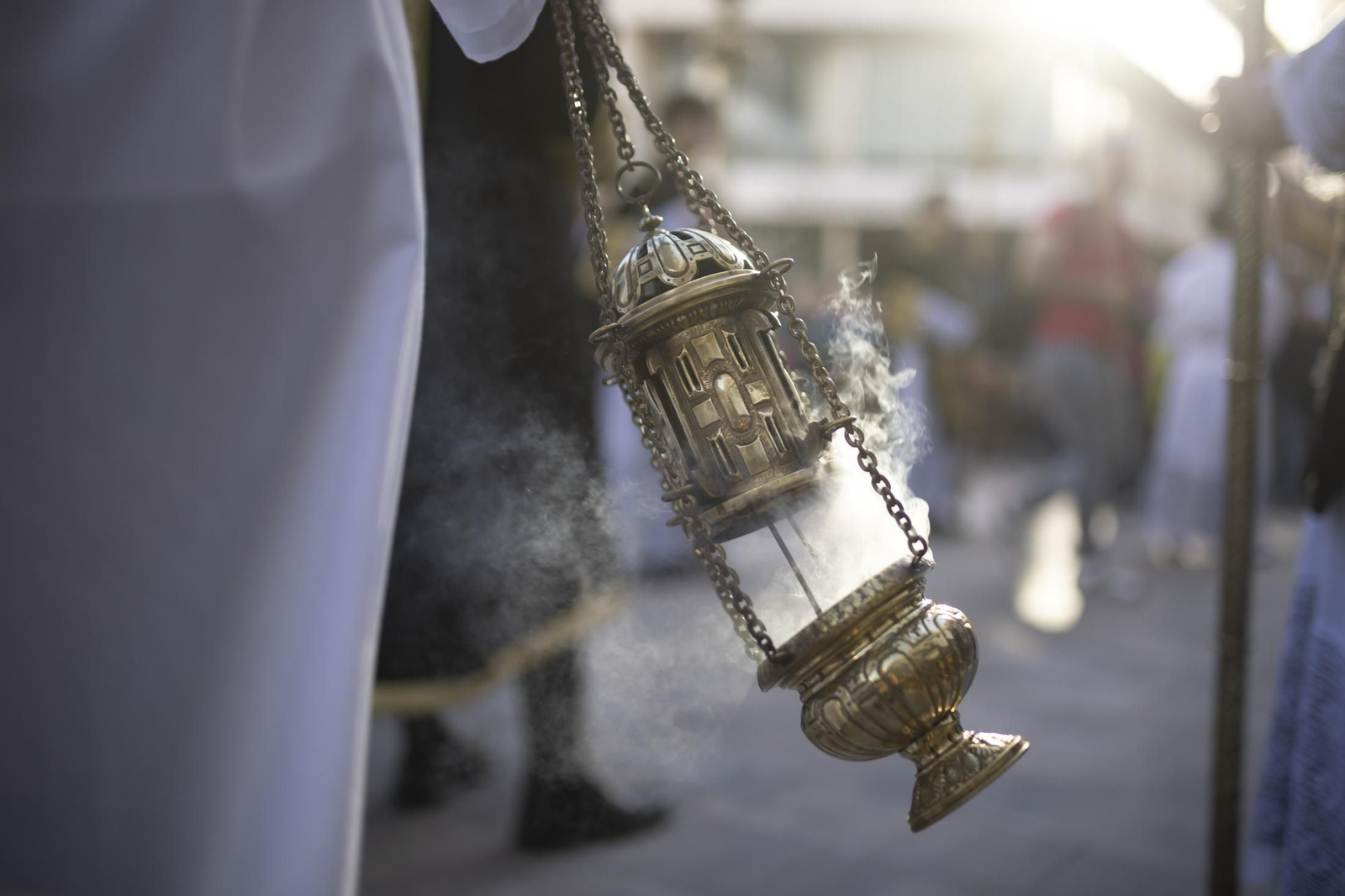 Miércoles Santo: Hermandad de la Santa Cruz de Huelva, en imágenes