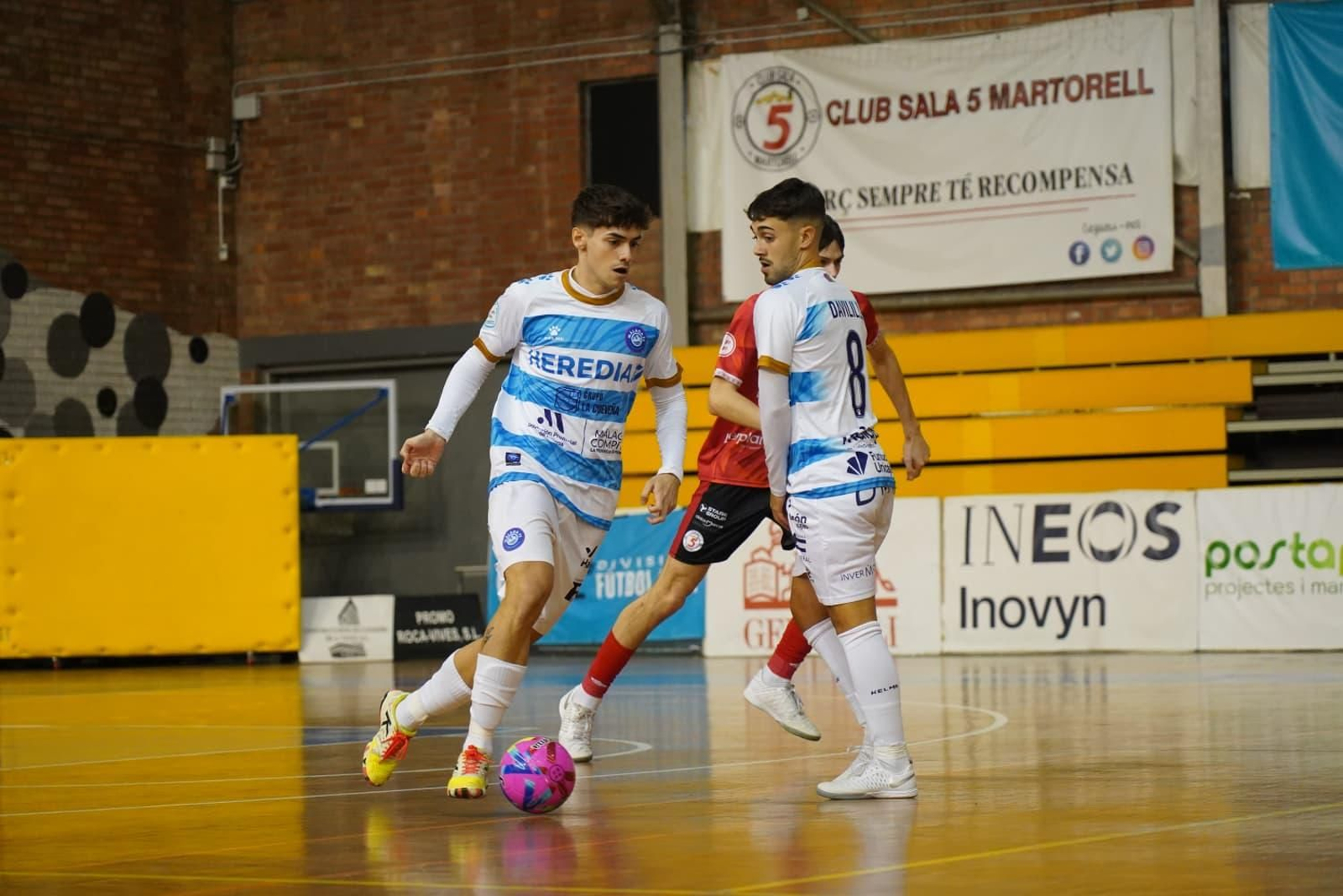 Tres puntos muy peleados del Heredia 21 en Martorell (5-7)