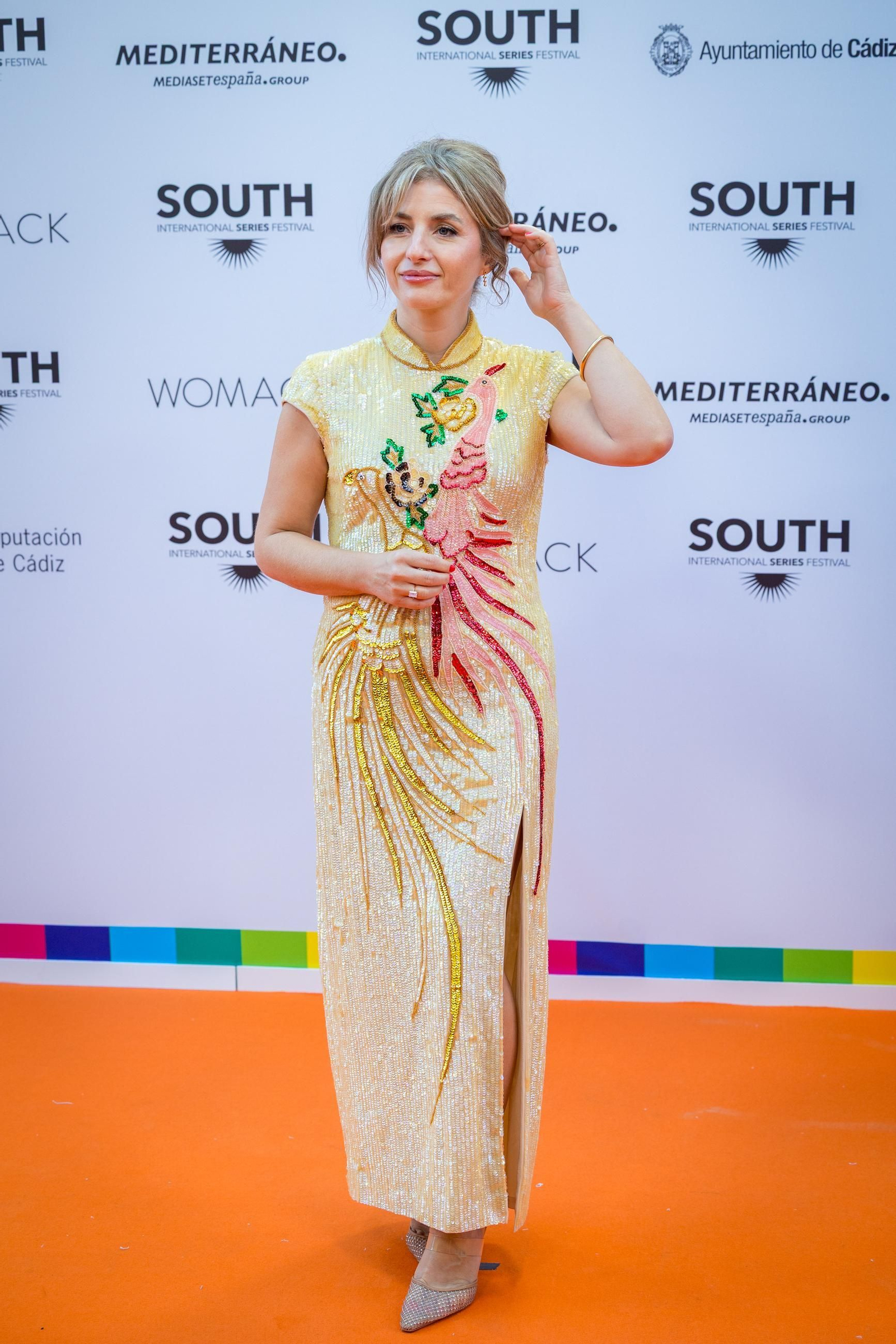 Imágenes de la alfombra roja del viernes 12 del South Series Festival