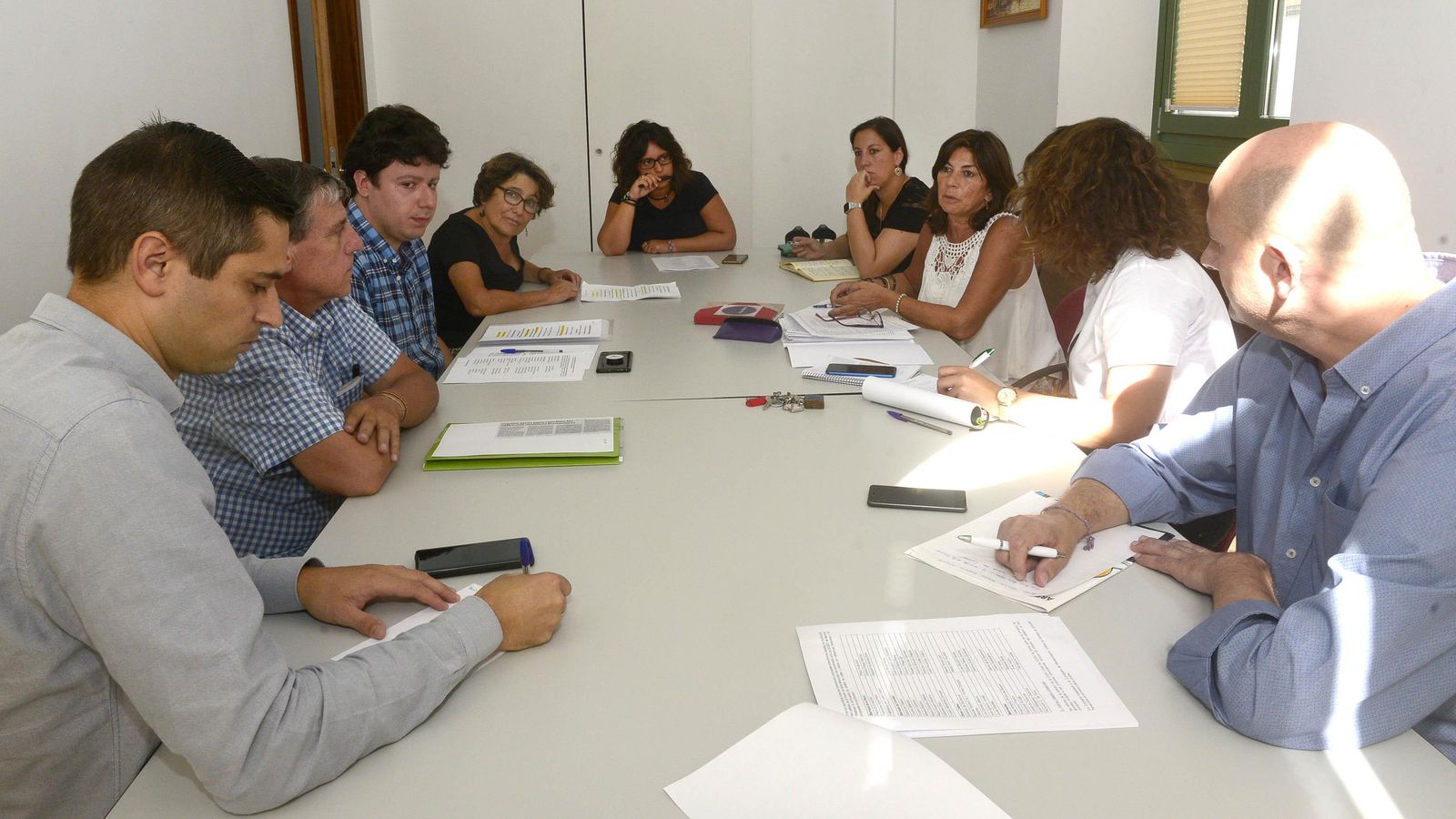 Una imagen de la reunión de la Comisión de Memoria Democrática.