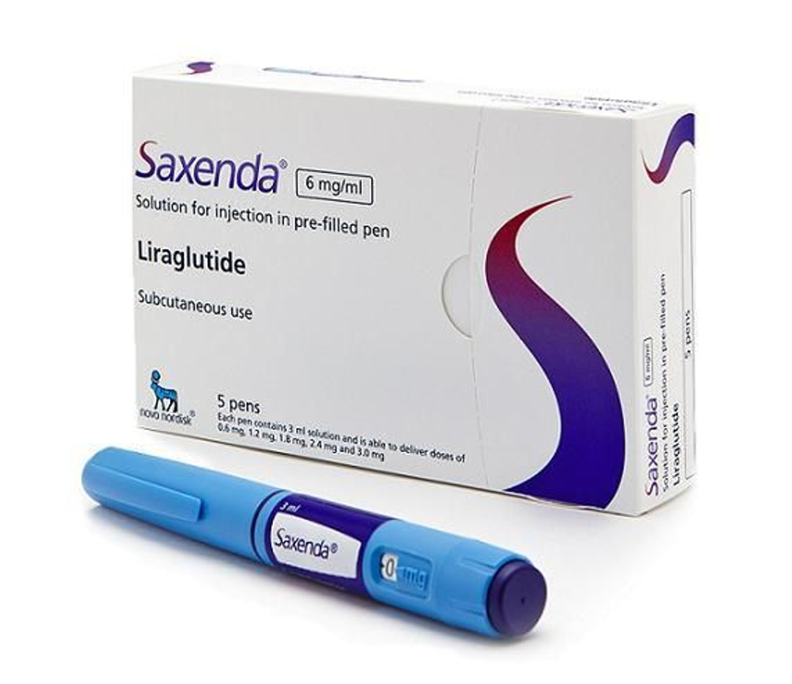 Saxenda está indicado para personas con obesidad.