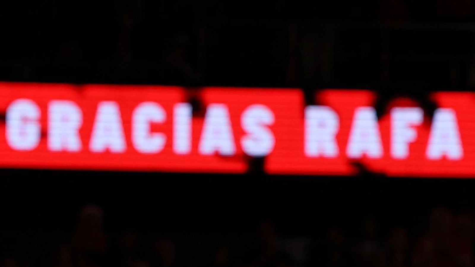 El homenaje a Rafa Nadal, en fotos