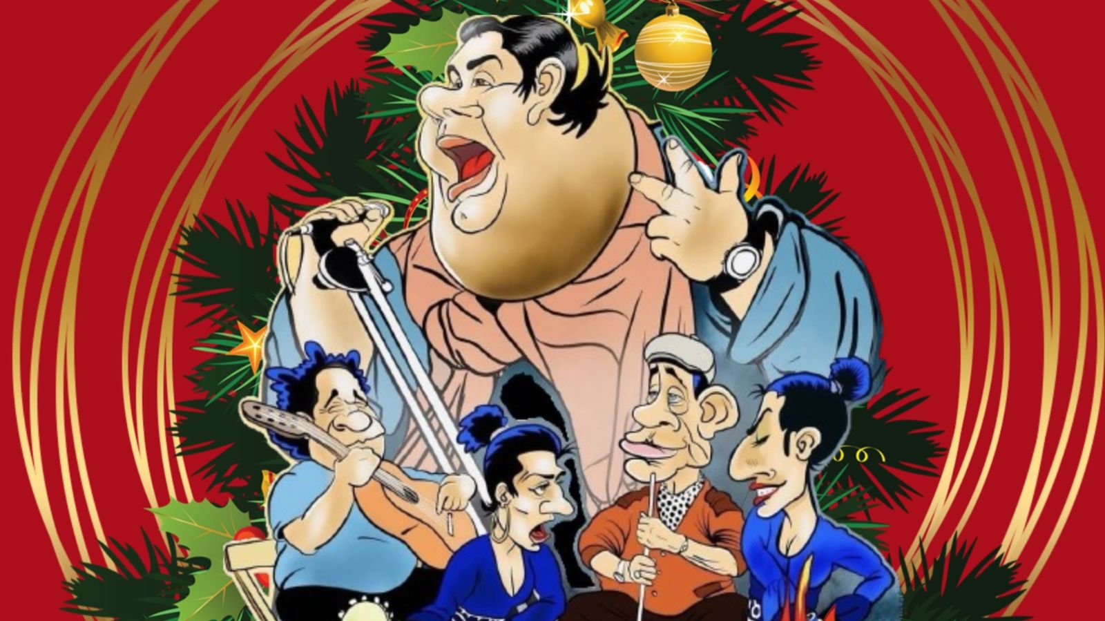 Cartel de la zambomba La Panocha