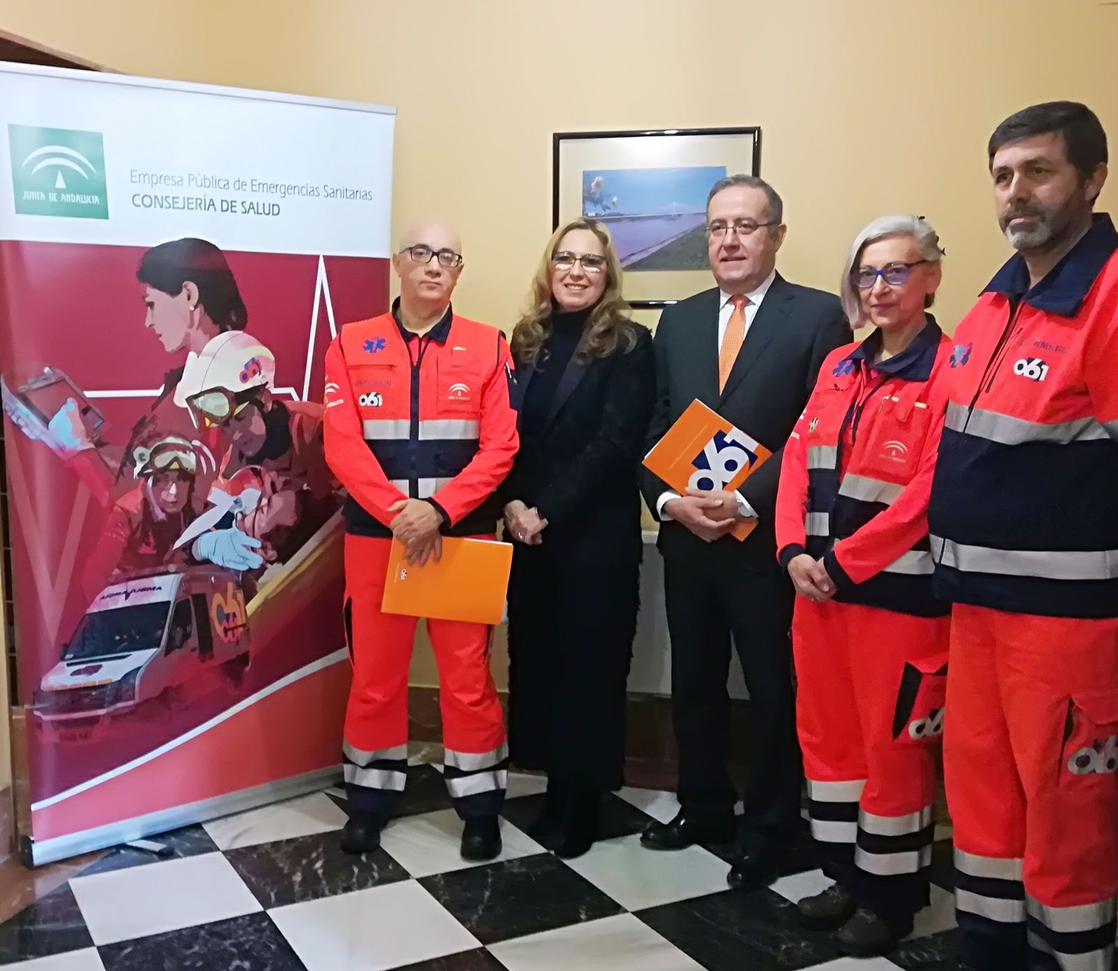 Presentación del balance del 061 en la provincia.