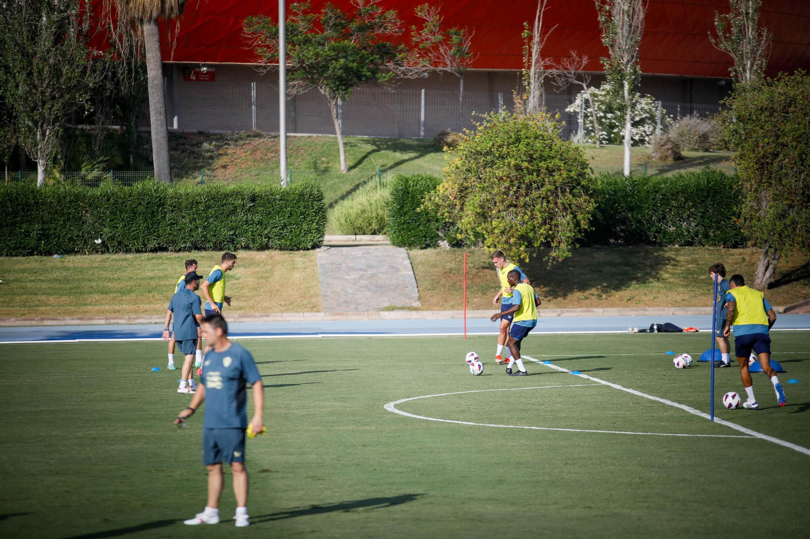 Primer entrenamiento pretemporada del Almería, en imágenes