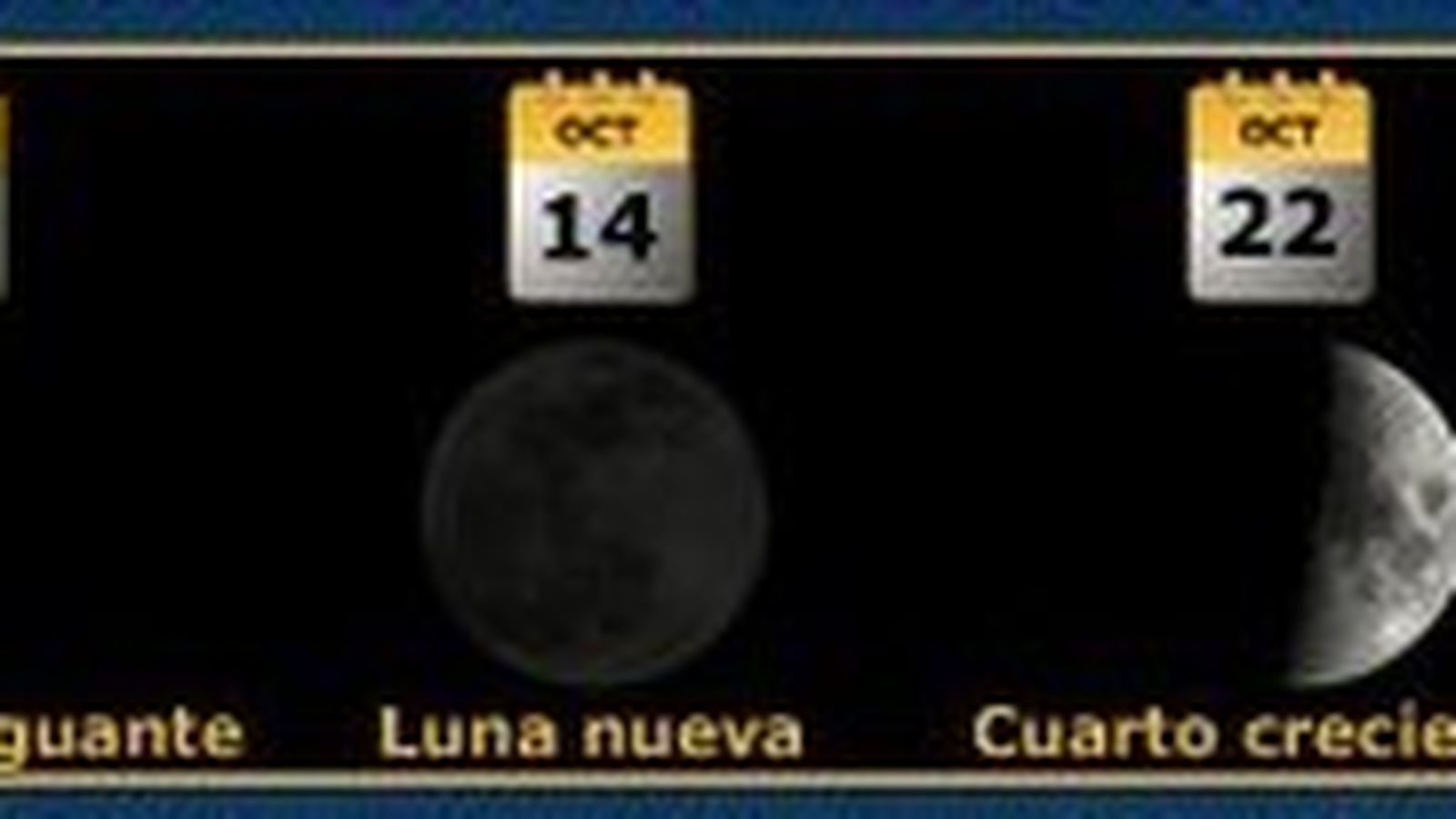 Fases de la luna