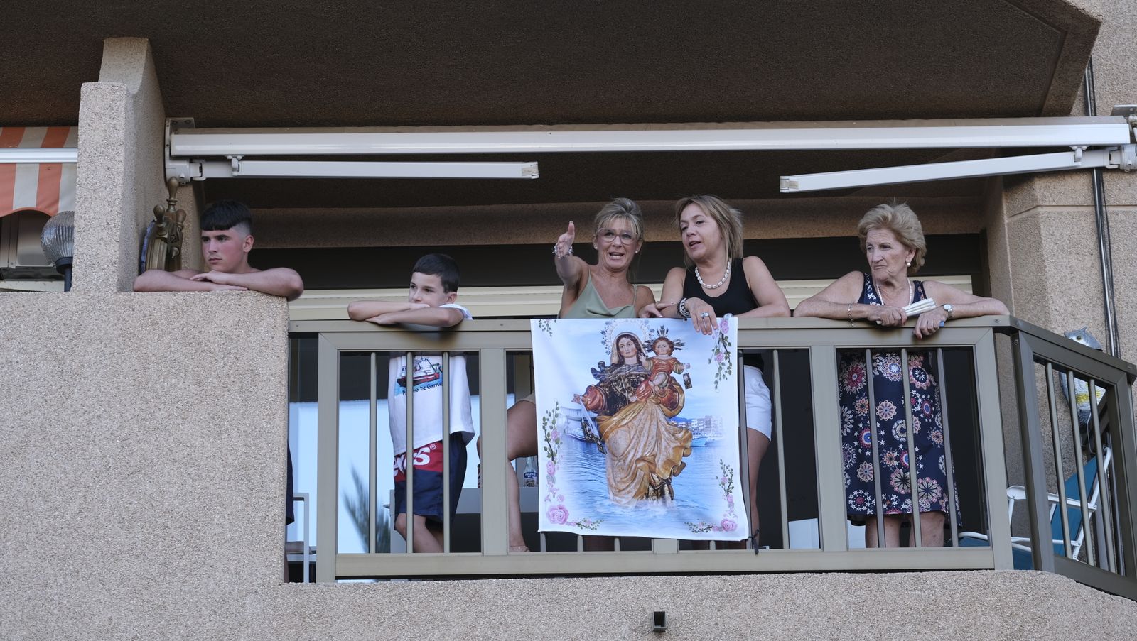 Imágenes de la procesión marinera de la Virgen del Carmen de Garrucha