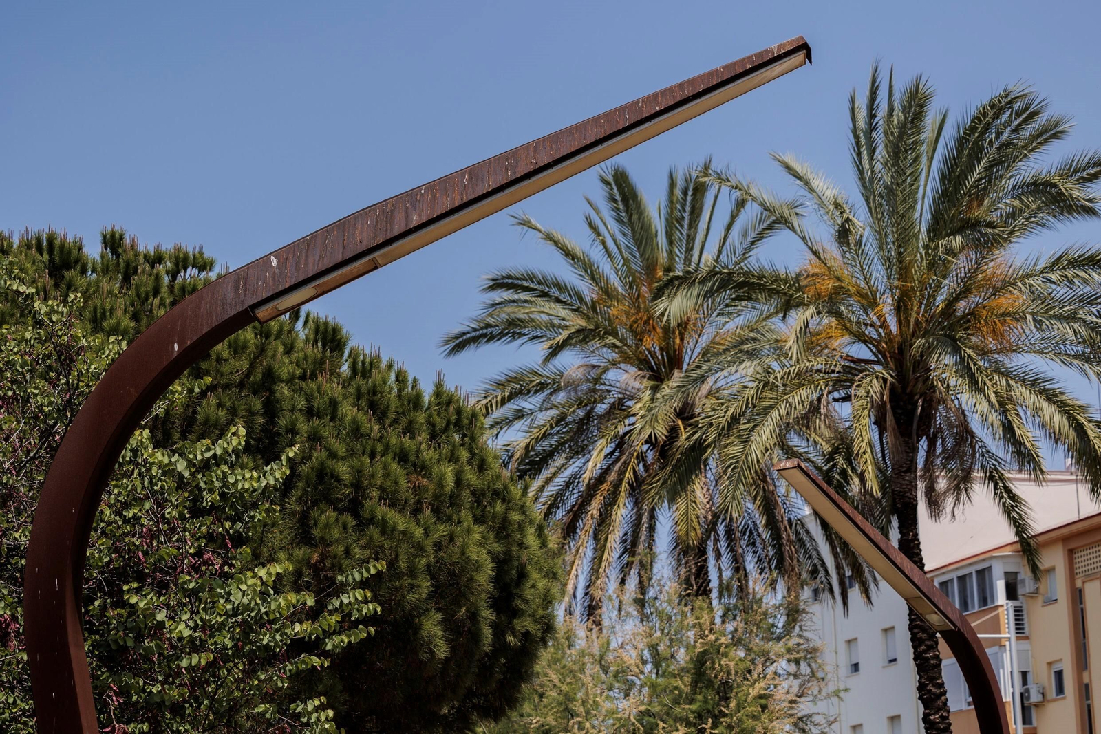 Las zonas verdes menos verdes de la ciudad de Cádiz