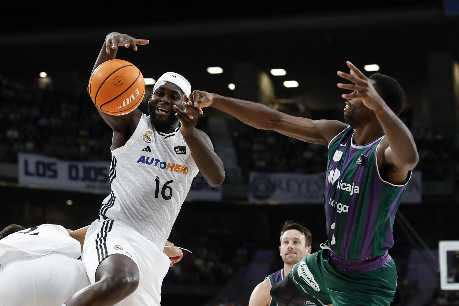El Real Madrid-Unicaja en fotos