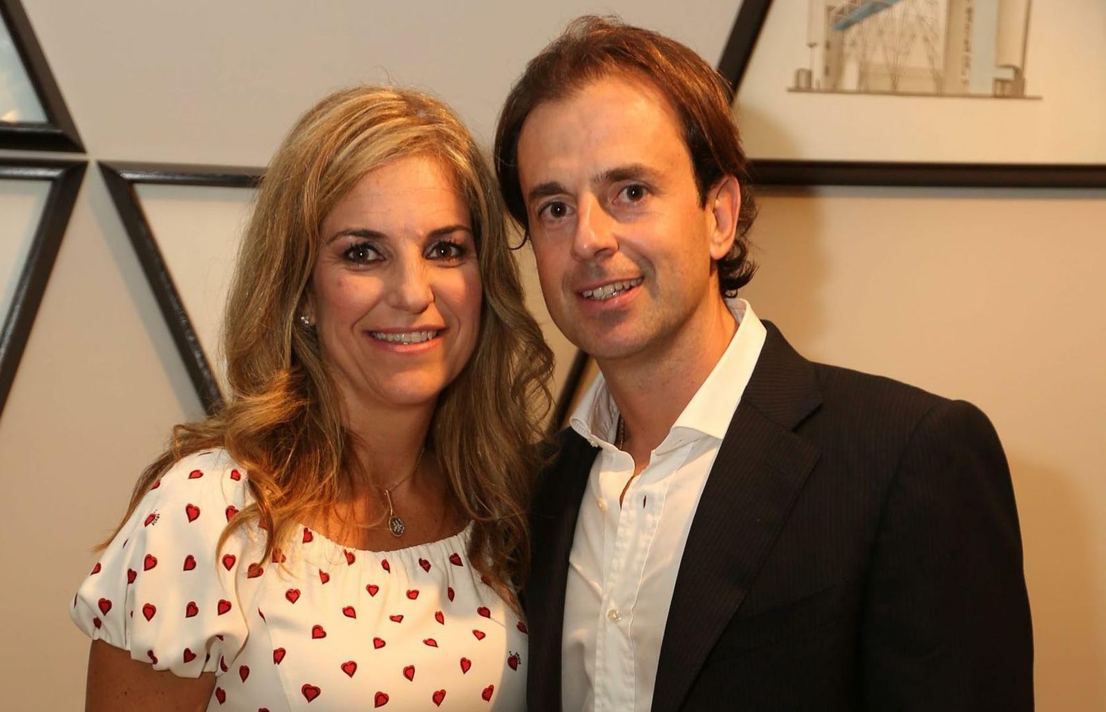 Arantxa Sánchez Vicario y Josep Santacana, cuando todavía eran matrimonio.