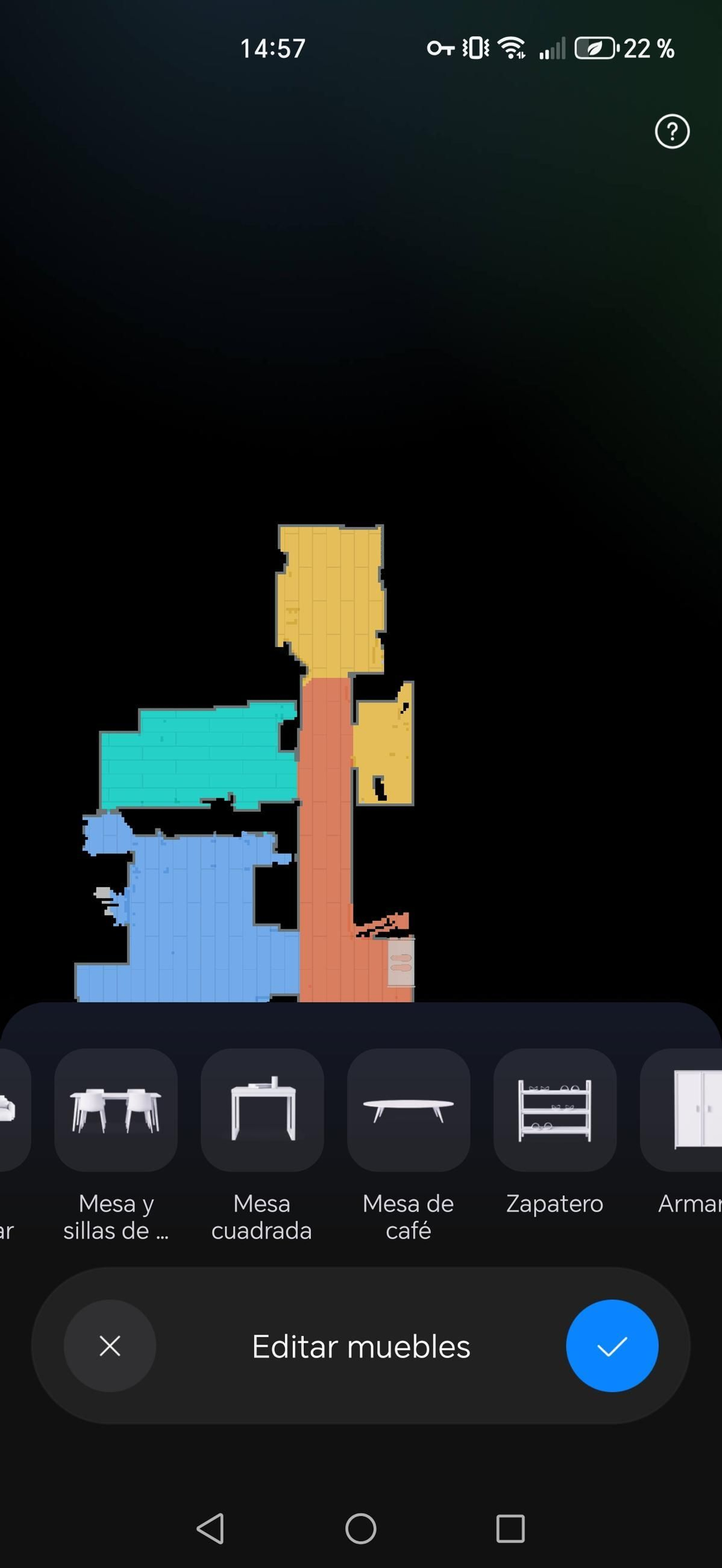 Aplicación Roborock - Robot aspirador Saros Z70