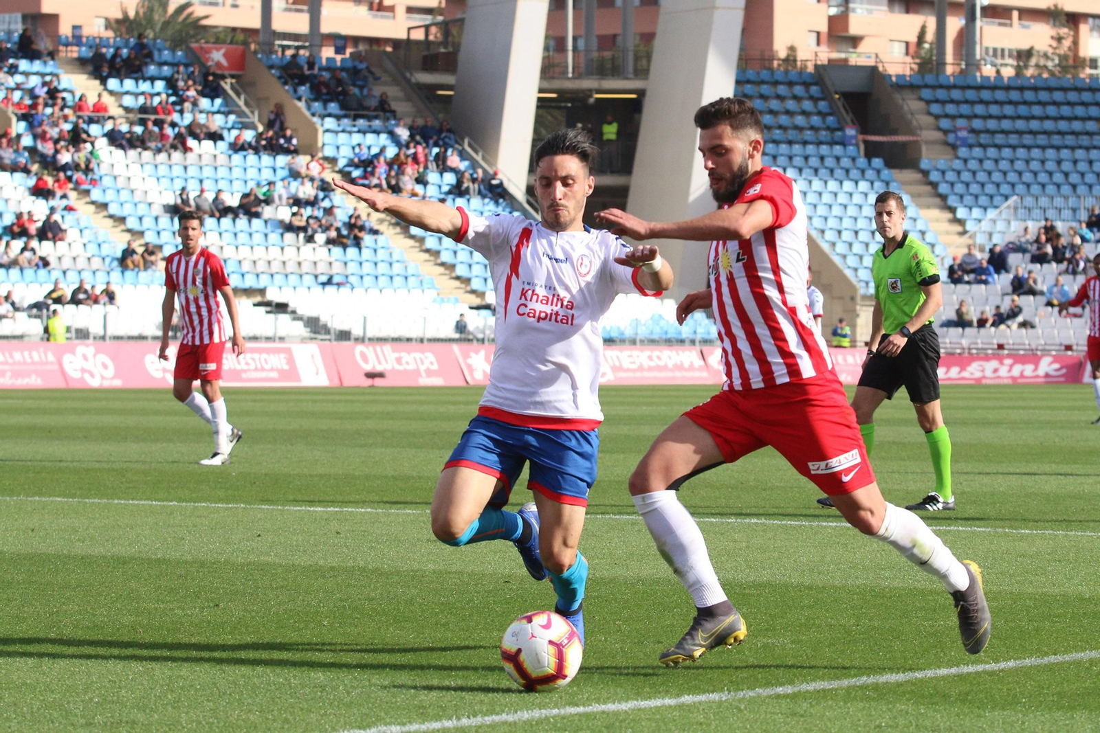 Las imágenes del Almería-Rayo Majadahonda