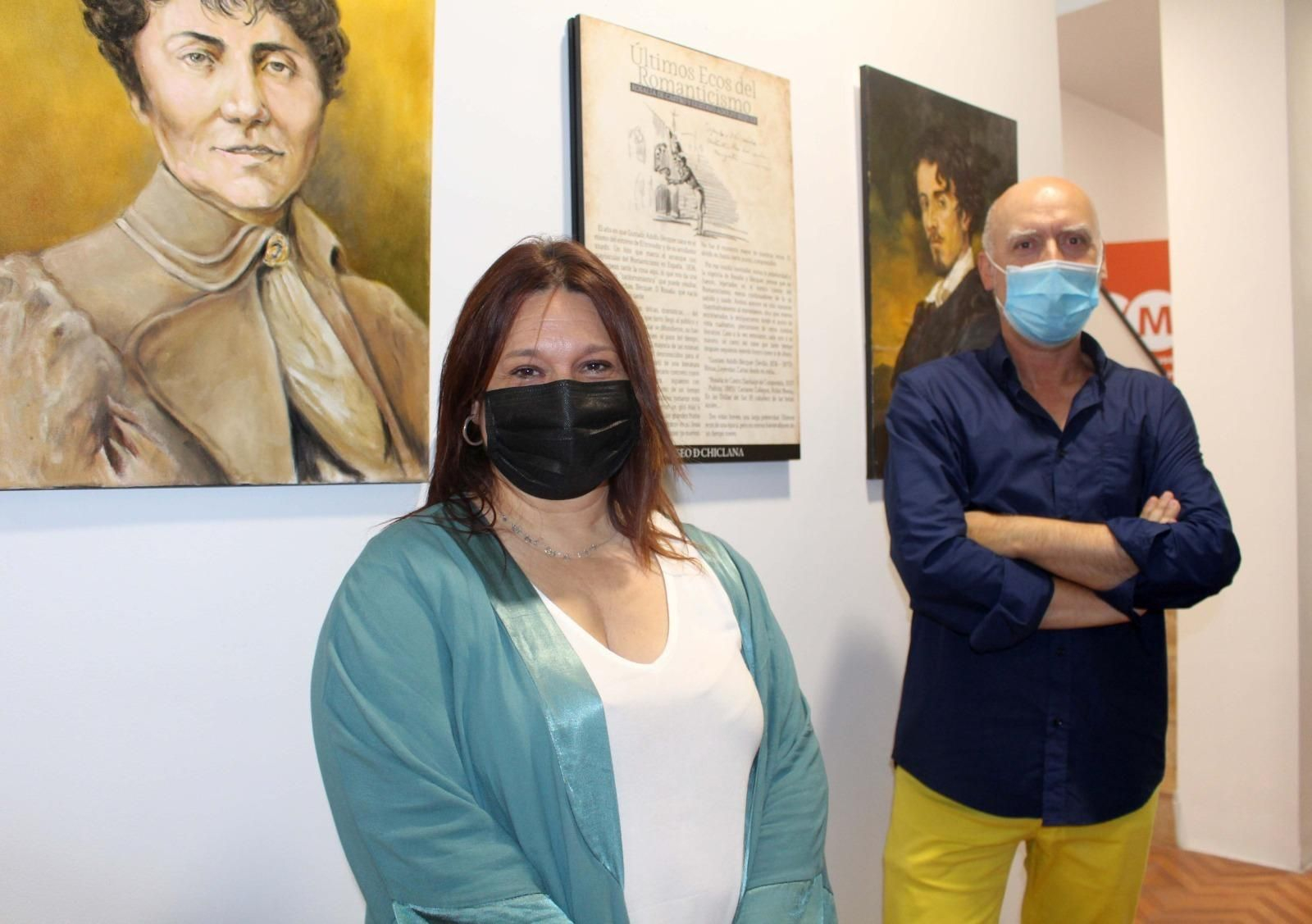 Presentación de la exposición ‘Últimos ecos del Romanticismo. Rosalía de Castro y Gustavo Adolfo Bécquer’. Presentación de la exposición ‘Últimos ecos del Romanticismo. Rosalía de Castro y Gustavo Adolfo Bécquer’.
