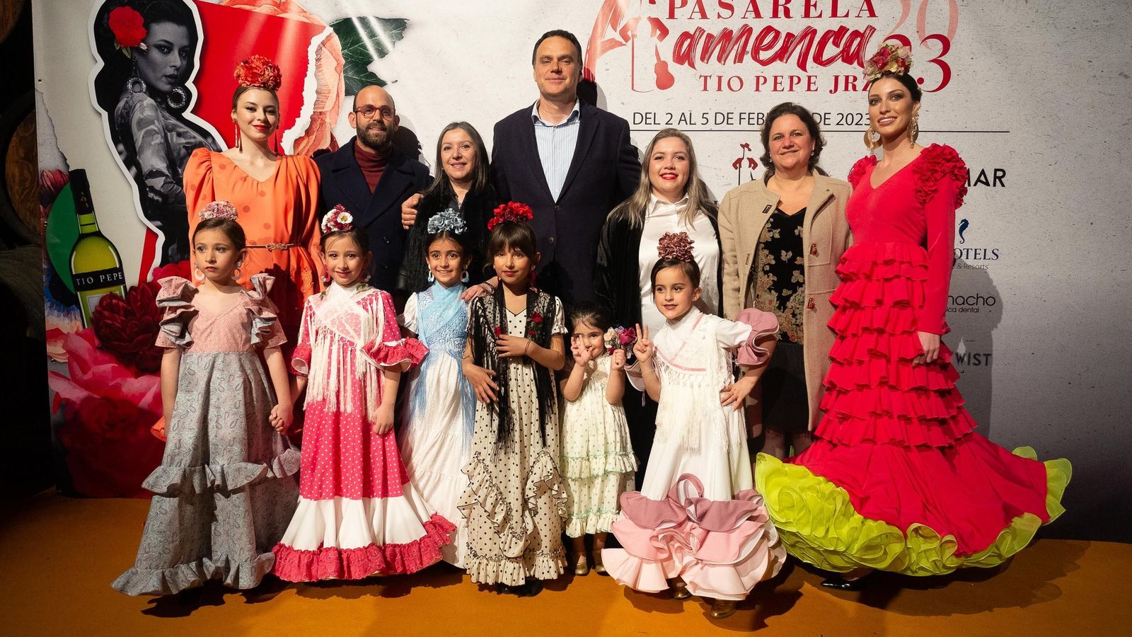 Desfile de La Giraldilla en la Pasarela Flamenca Jerez Tío Pepe 2023.