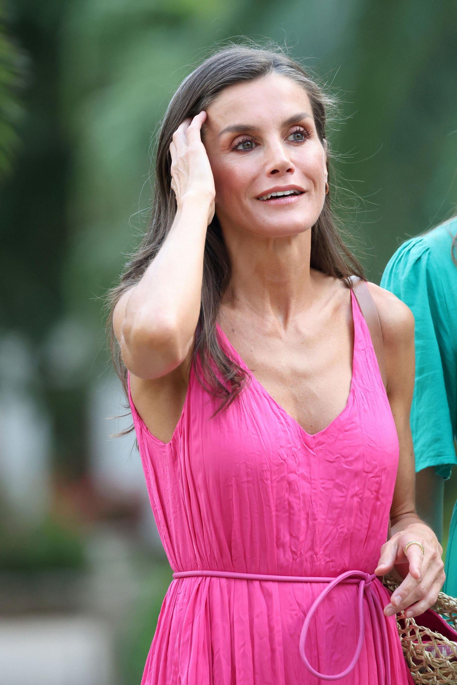 Posado del rey Felipe VI, doña Letizia, la princesa Leonor y la infanta Sofía en Mallorca