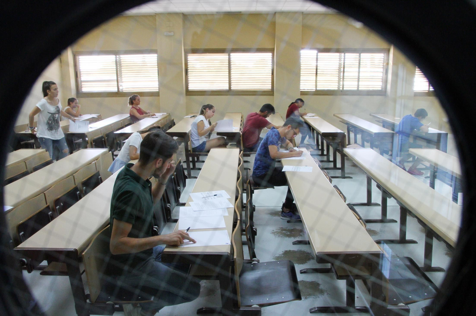 Pruebas de selectividad en la UHU