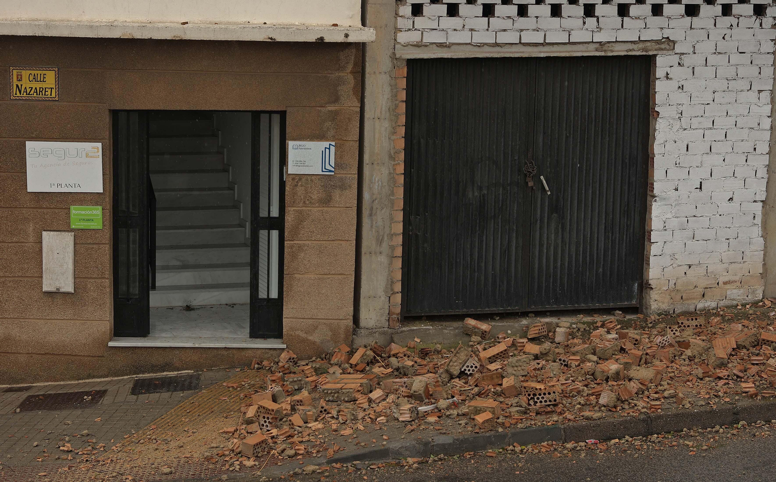 Fotos de los daños del temporal Karlotta en Algeciras