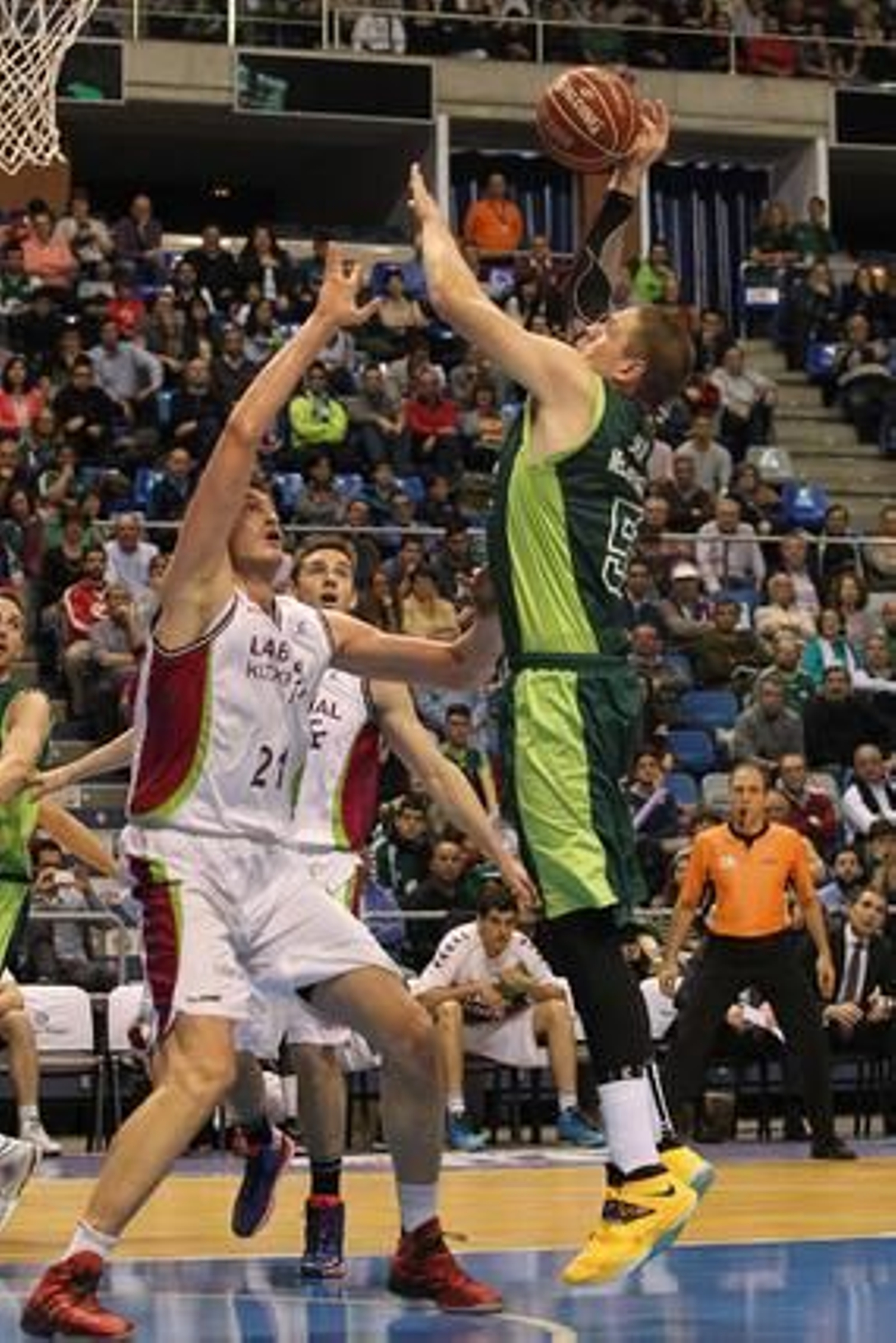 Las imágenes del Unicaja-Laboral Kutxa