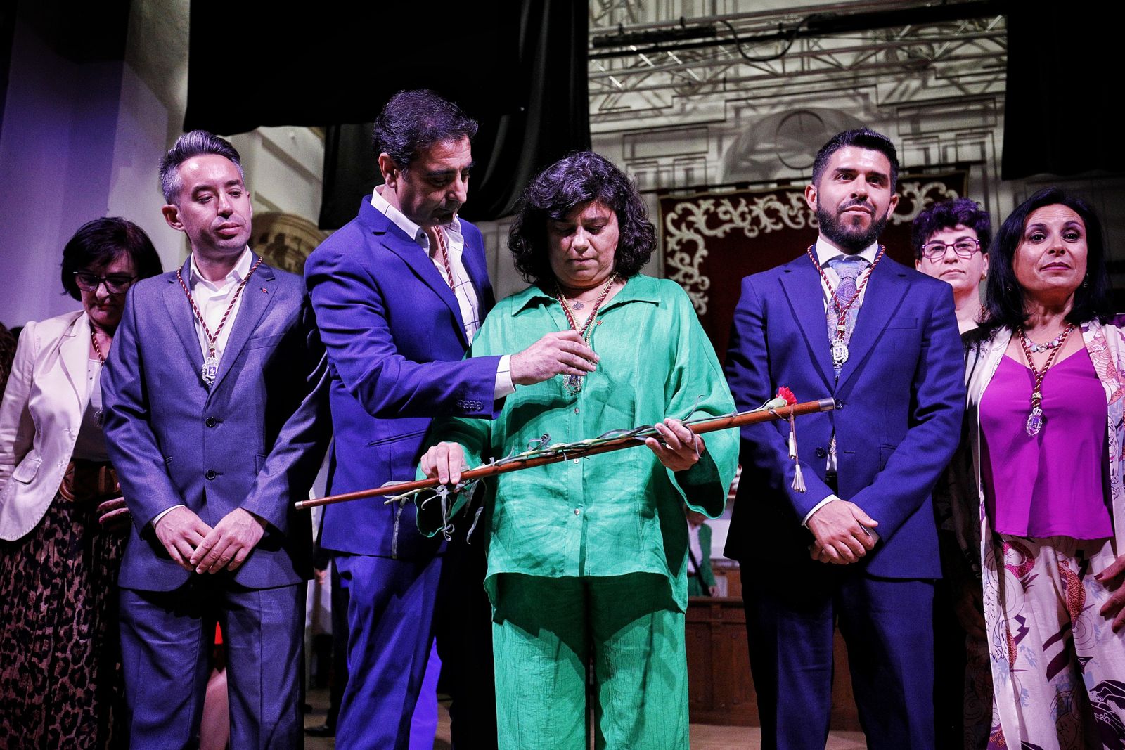 Las imágenes de la investidura de Carmen Álvarez como alcaldesa de Sanlúcar