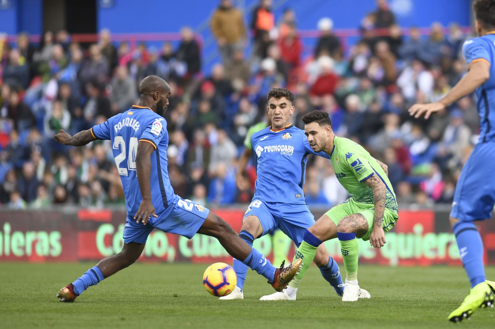 Las imágenes del Getafe-Betis