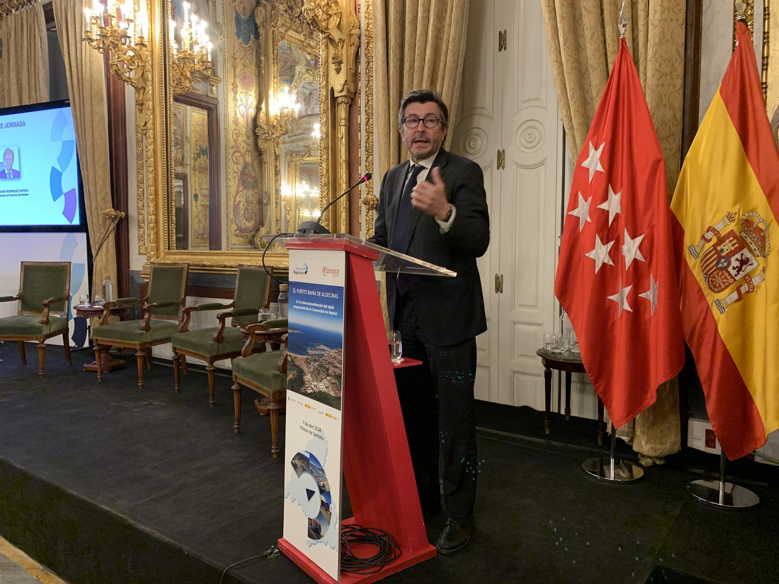 El presidente de Puertos del Estado, Álvaro Rodríguez Dapena.