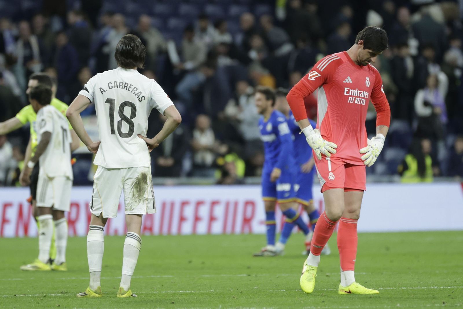 Las fotos de la derrota del Real Madrid contra el Getafe