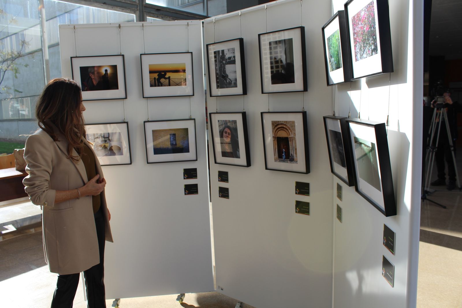 Exposición 'Simplifica' en la Universidad de Huelva.