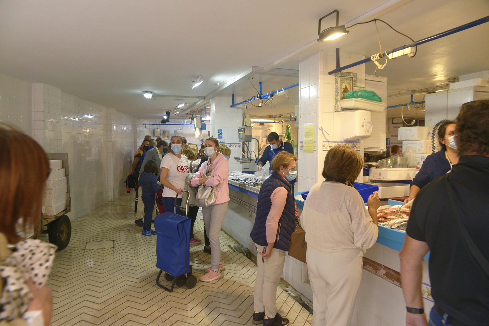 Fotos del centro de Algeciras en el primer fin de semana de Noviembre