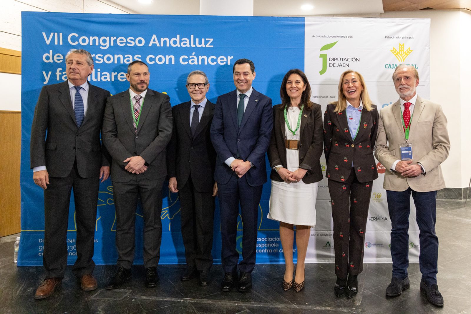 Inauguración del VII Congreso Andaluz de Personas con Cáncer y Familiares, organizado por la AECC
