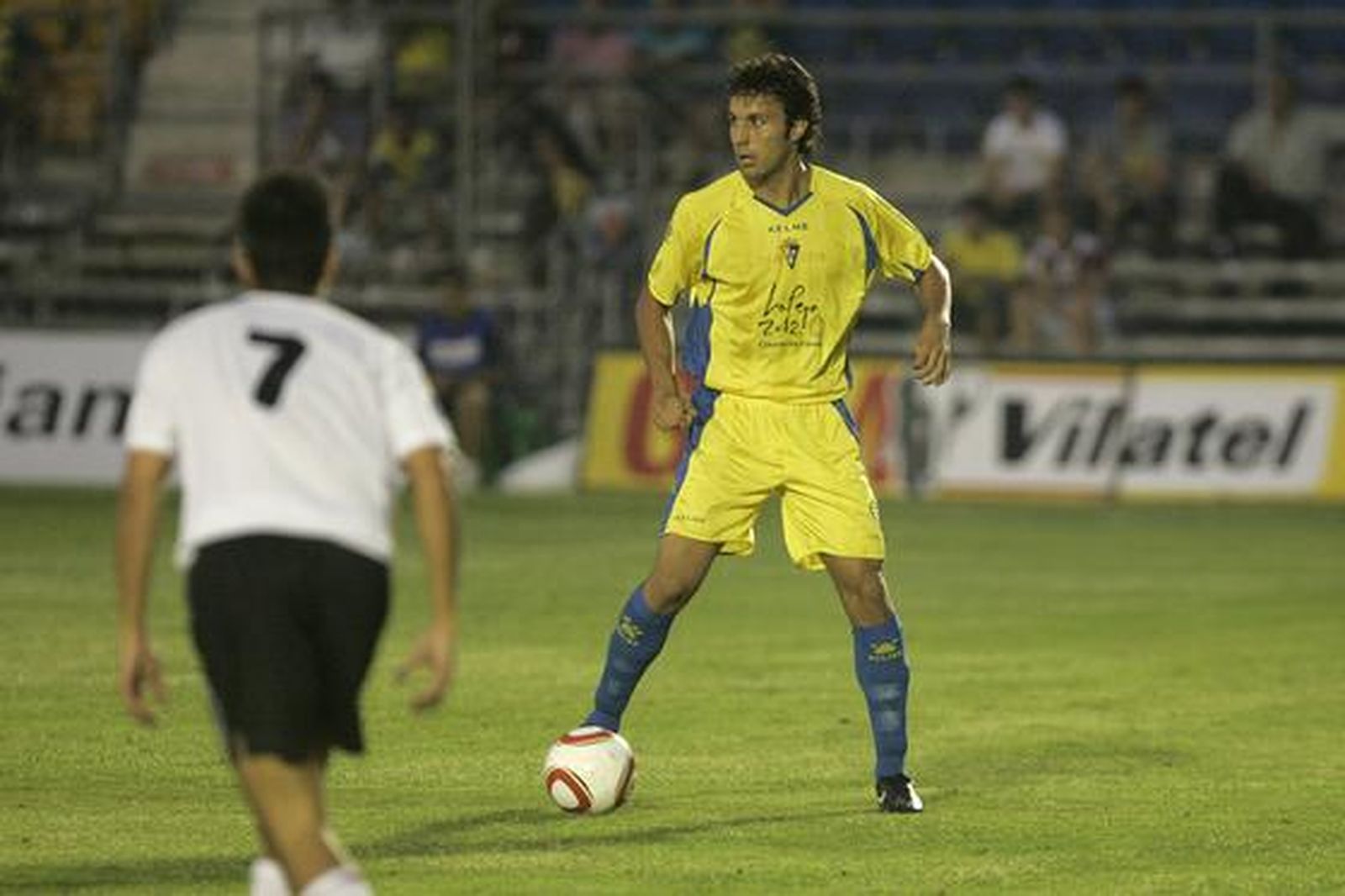 Germán fue titular en el centro de la defensa. 

Foto: Jesus Marin