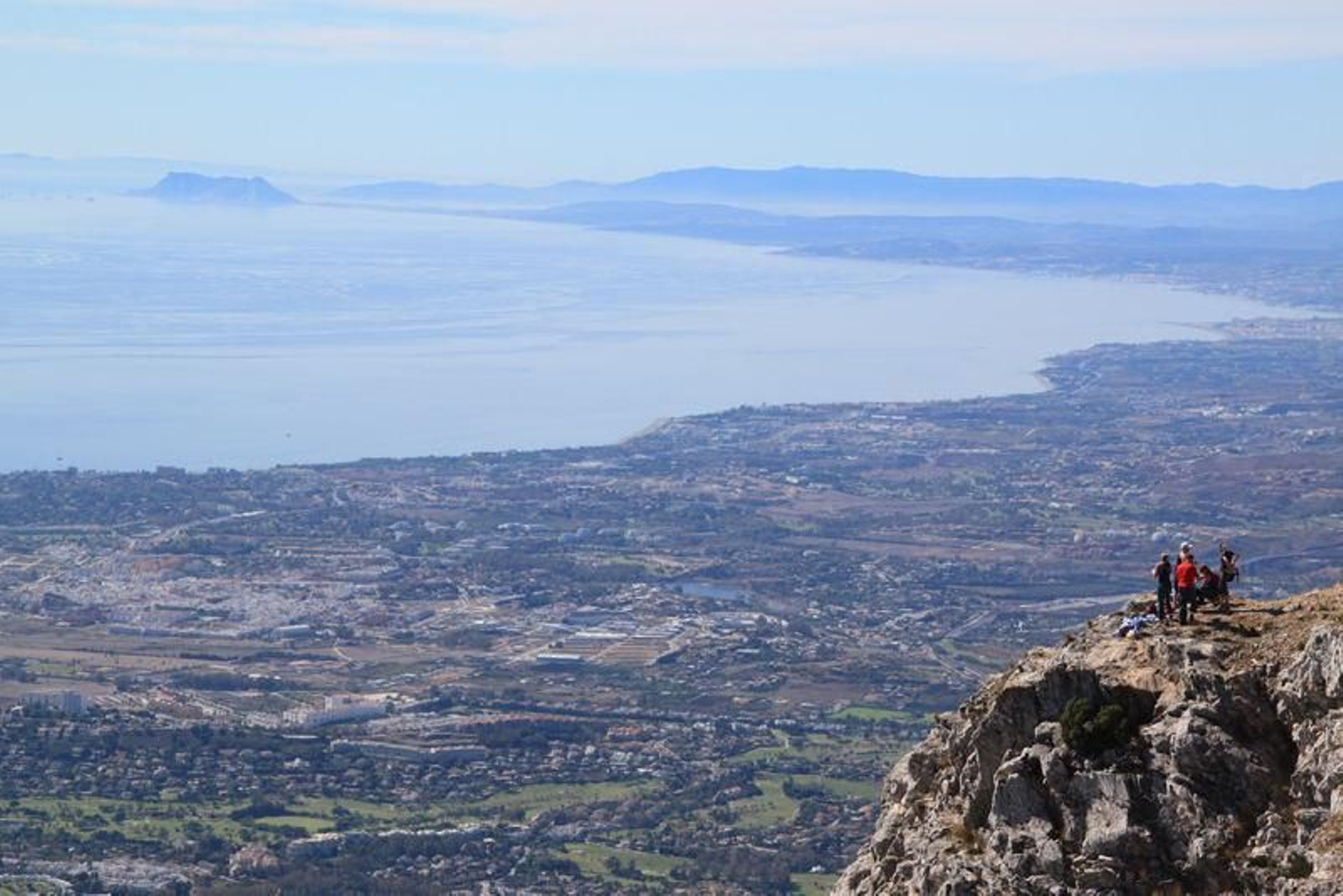 El pico de la Concha y las increíbles imágenes que deja del Mediterráneo.