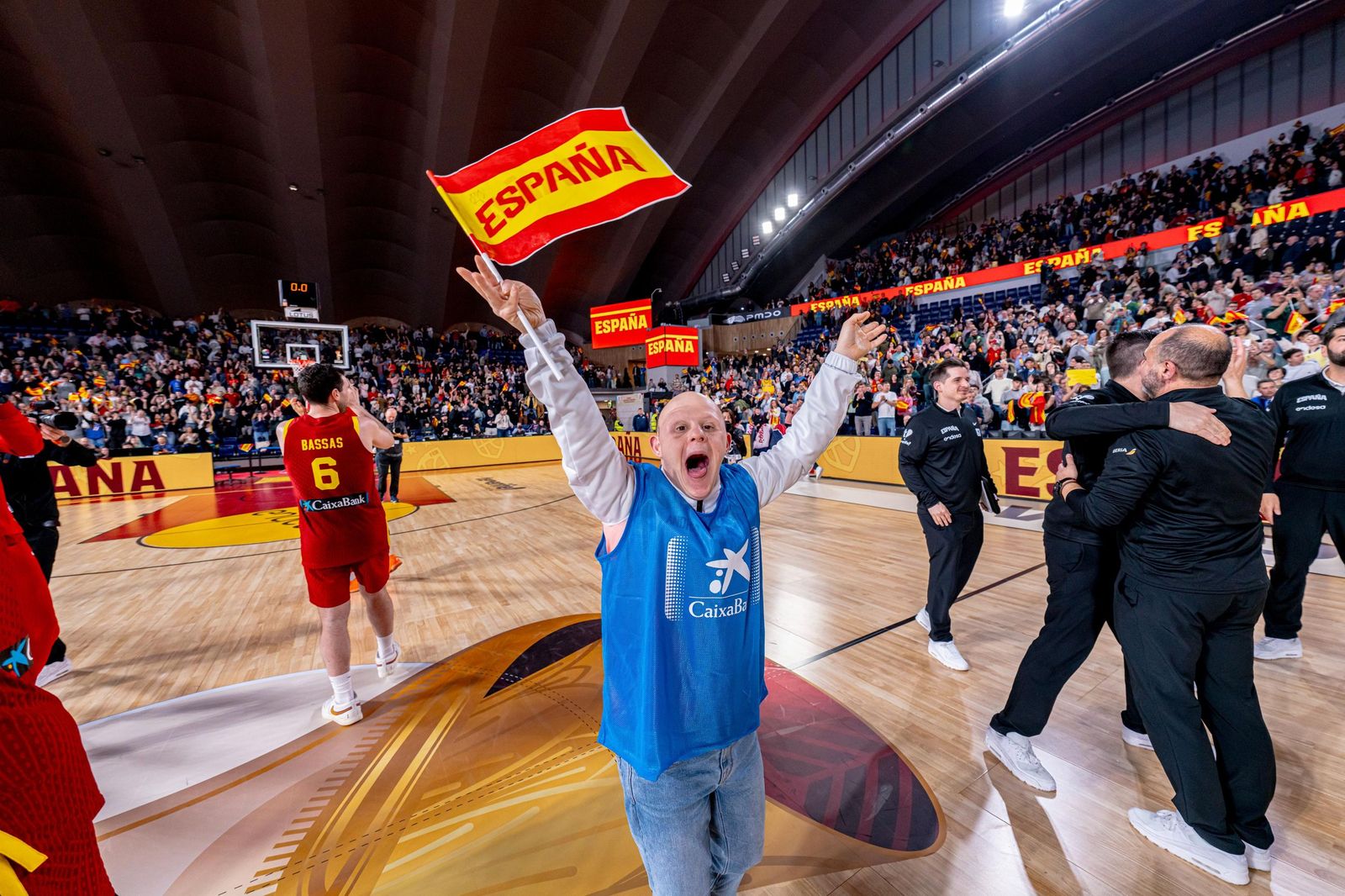 Las mejores fotos del España-Ucrania de baloncesto